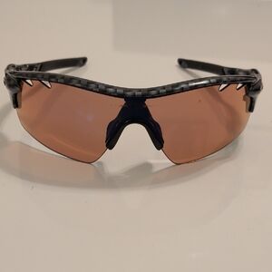 Oakley Radarlock Pitch OO9182-14 Carbon Fiber Sunglasses